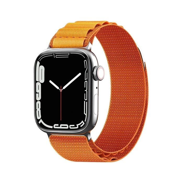 Pasek ze stalową sprzączką Alpine do Apple Watch 38 / 40 / 41mm - pomarańczowy