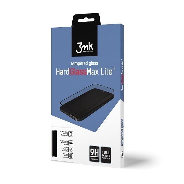 Szkło Hartowane 3MK HardGlass Max Lite Samsung A105 A10 czarny/black