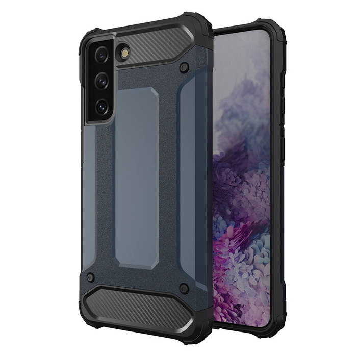 Etui Hybrid Armor Etui Do Samsung Galaxy S23+ Pancerny Hybrydowy Pokrowiec Niebieskie Case