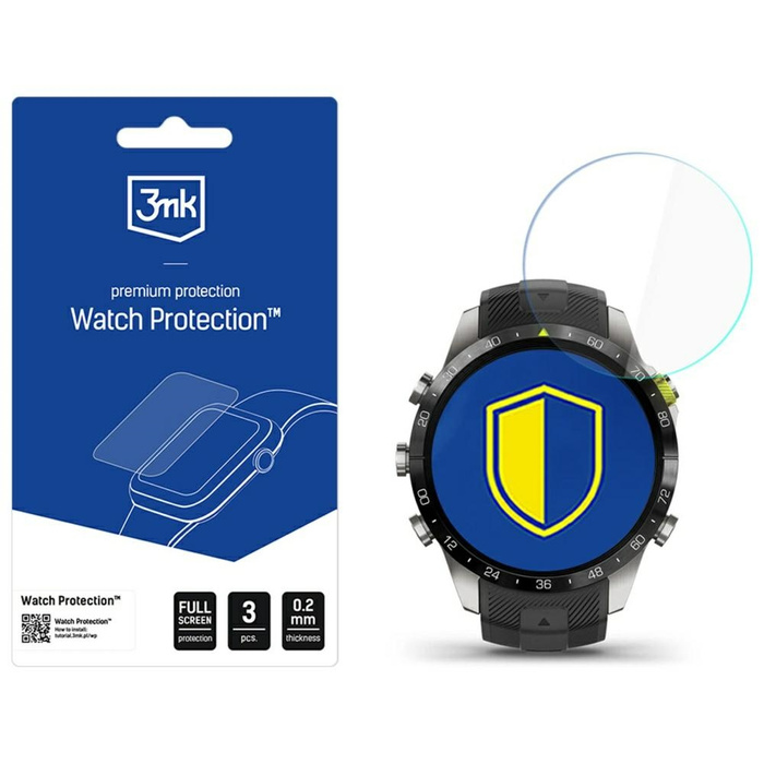 Folia 3MK ARC Watch Fullscreen do Garmin  MARQ Athlete (Gen 2)